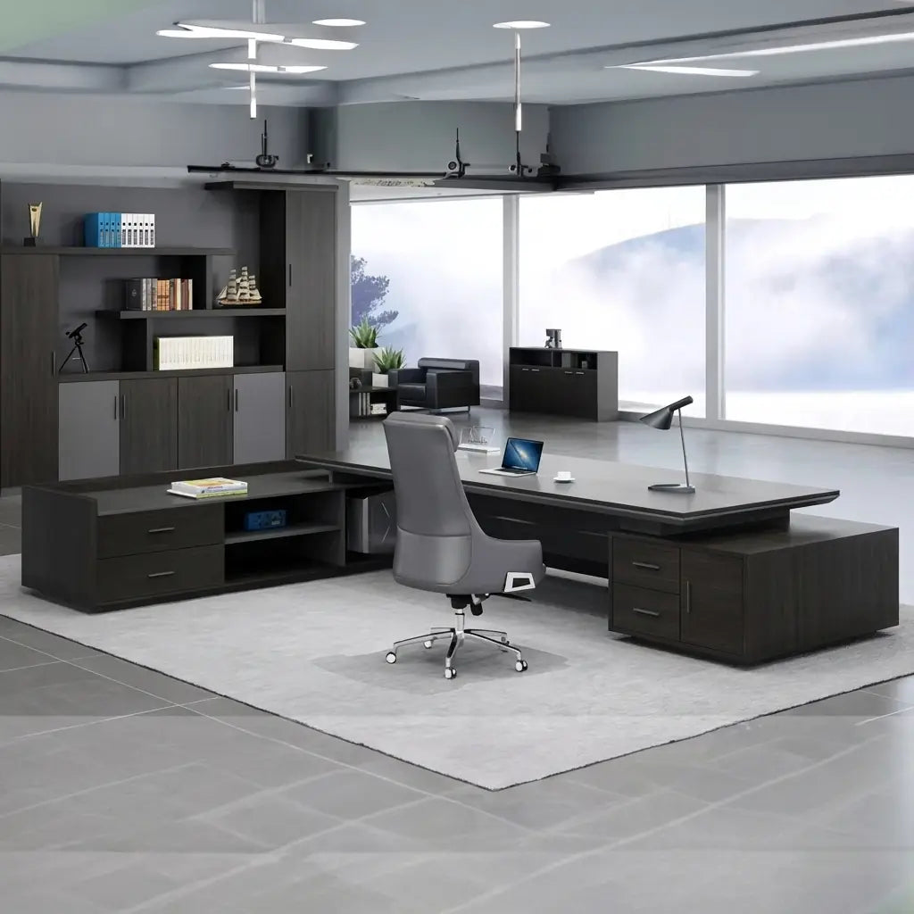 Atlas · Grand L-Shaped Executive Desk