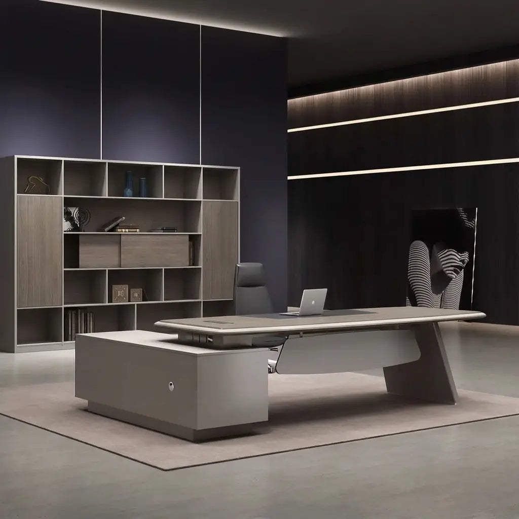 Corely · Modern L-Shaped Executive Desk