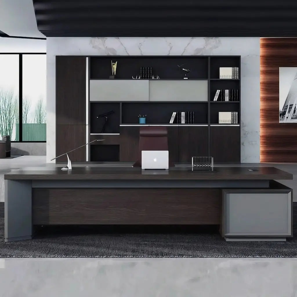 Taplin · Modern L-Shaped Executive Desk