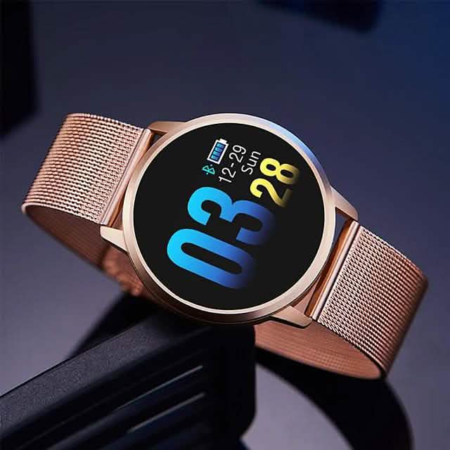 Montre connectée IMOSI Q8 en acier inoxydable avec suivi d'activité BT