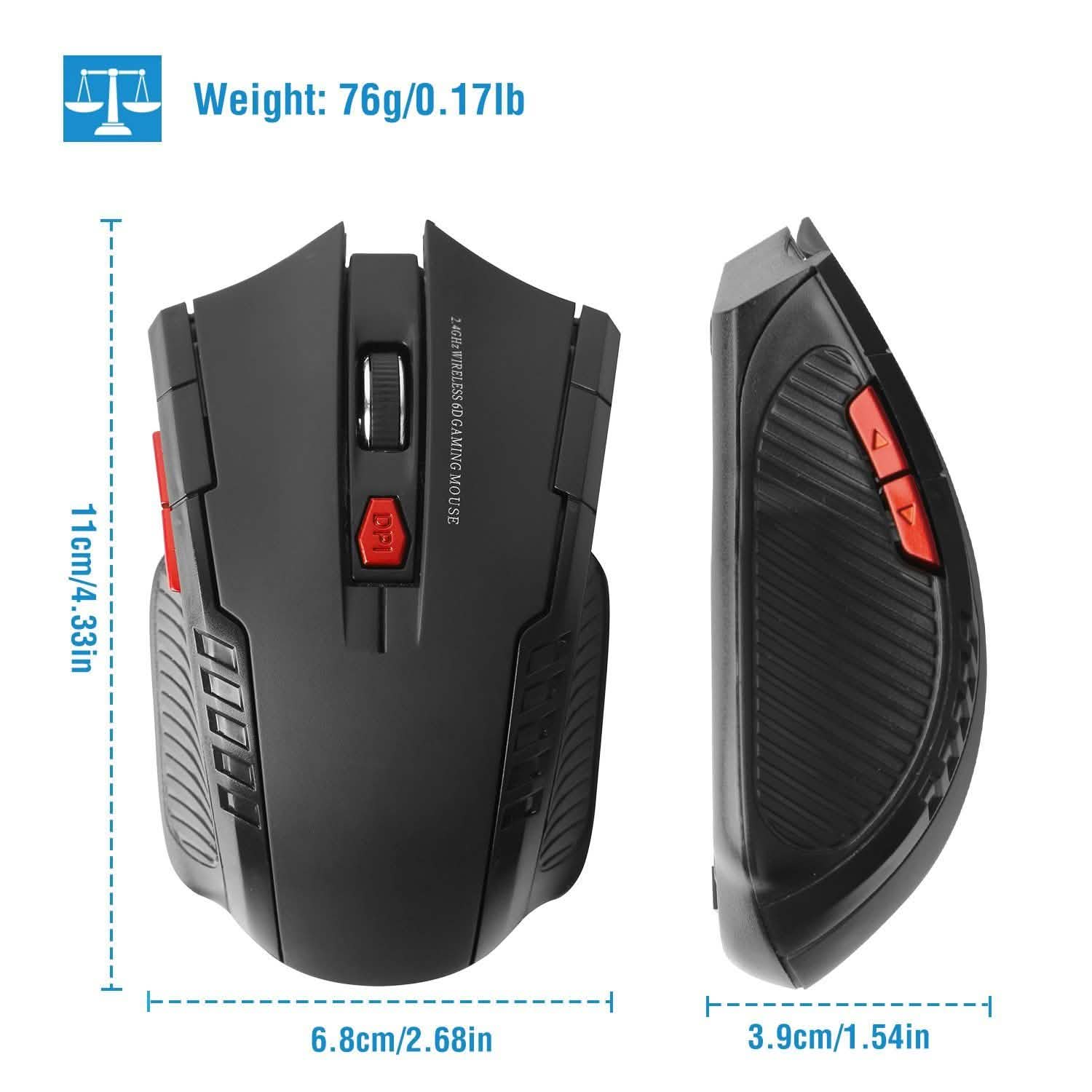 iMountek 2.4G ワイヤレスゲーミングマウス