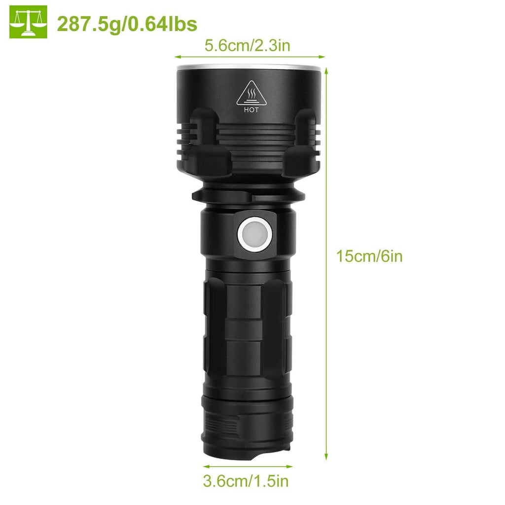 Lampe de poche LED iMounTEK avec 3 modes d'éclairage
