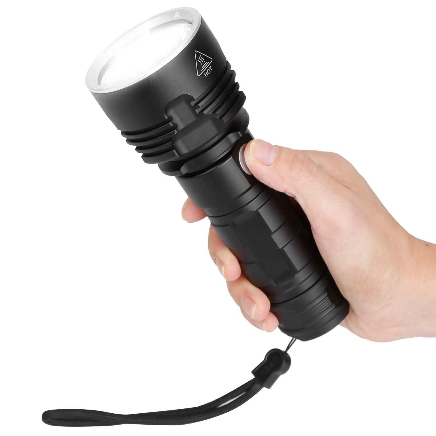 Lampe de poche LED iMounTEK avec 3 modes d'éclairage