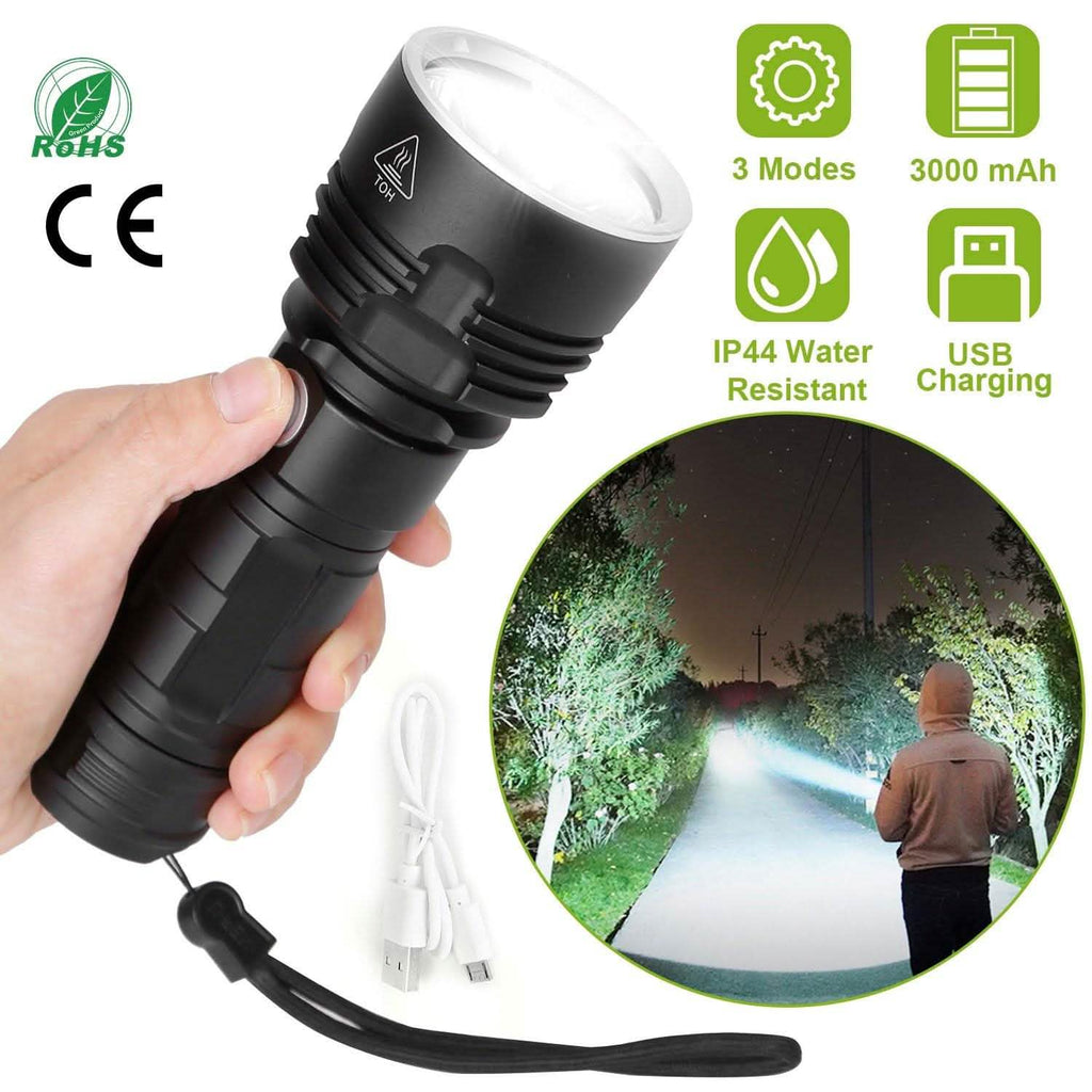 Lampe de poche LED iMounTEK avec 3 modes d'éclairage