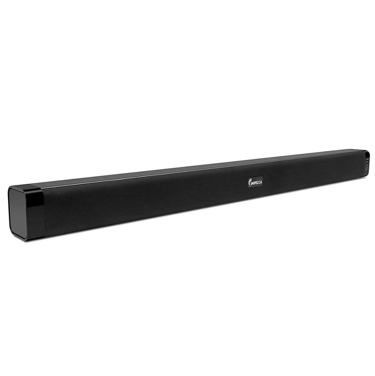 Barre de son sans fil Impecca 37 po 2.0 canaux avec entrée optique