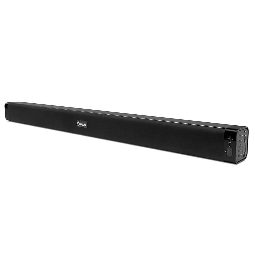 Barre de son sans fil Impecca 37 po 2.0 canaux avec entrée optique