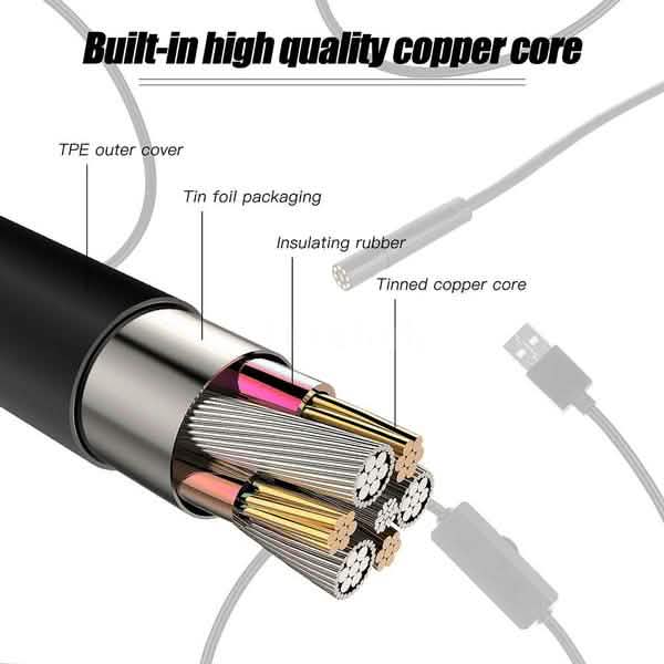 Industrial Endoscope Borescope Inspection Camera Built-in