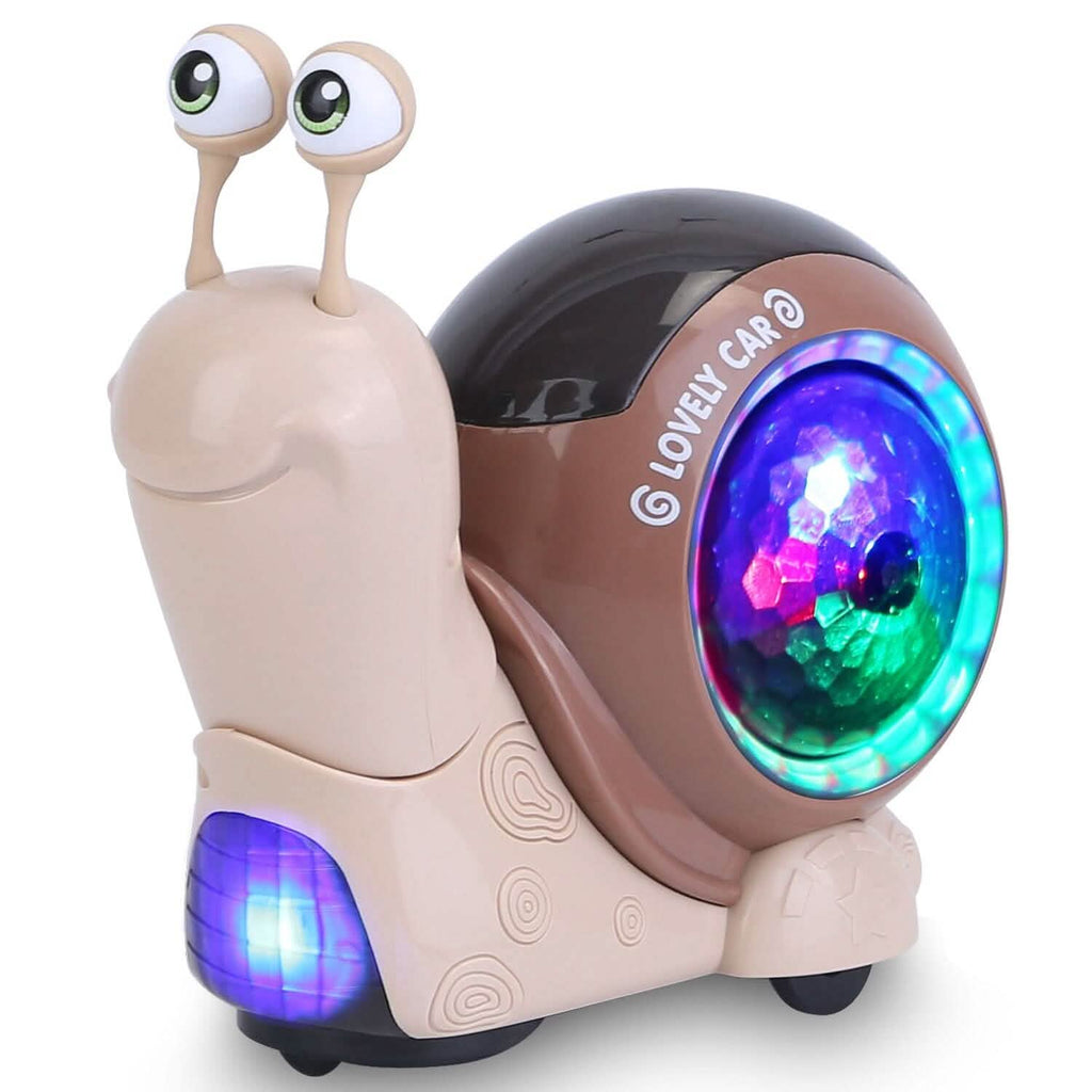 Jouet interactif pour bébé à évitement automatique d'obstacles avec musique