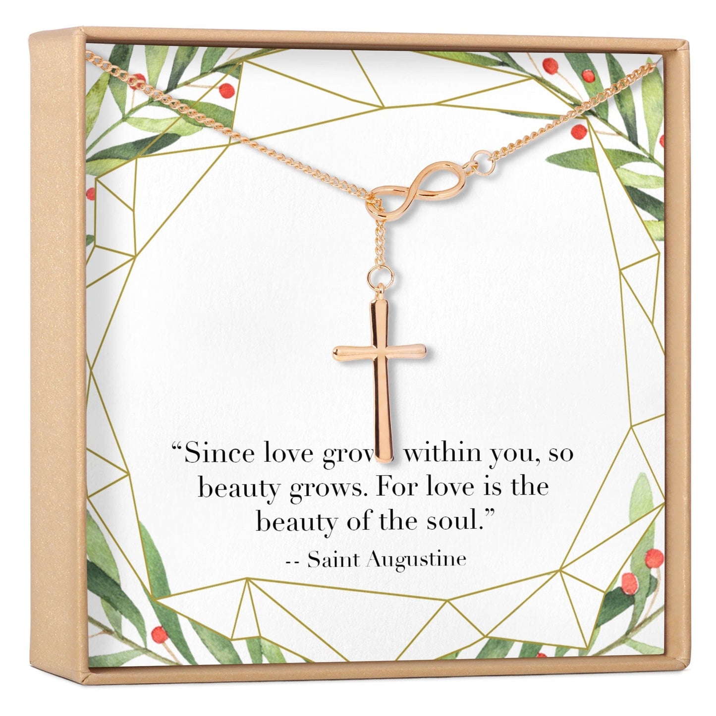 Infinity Cross Necklace