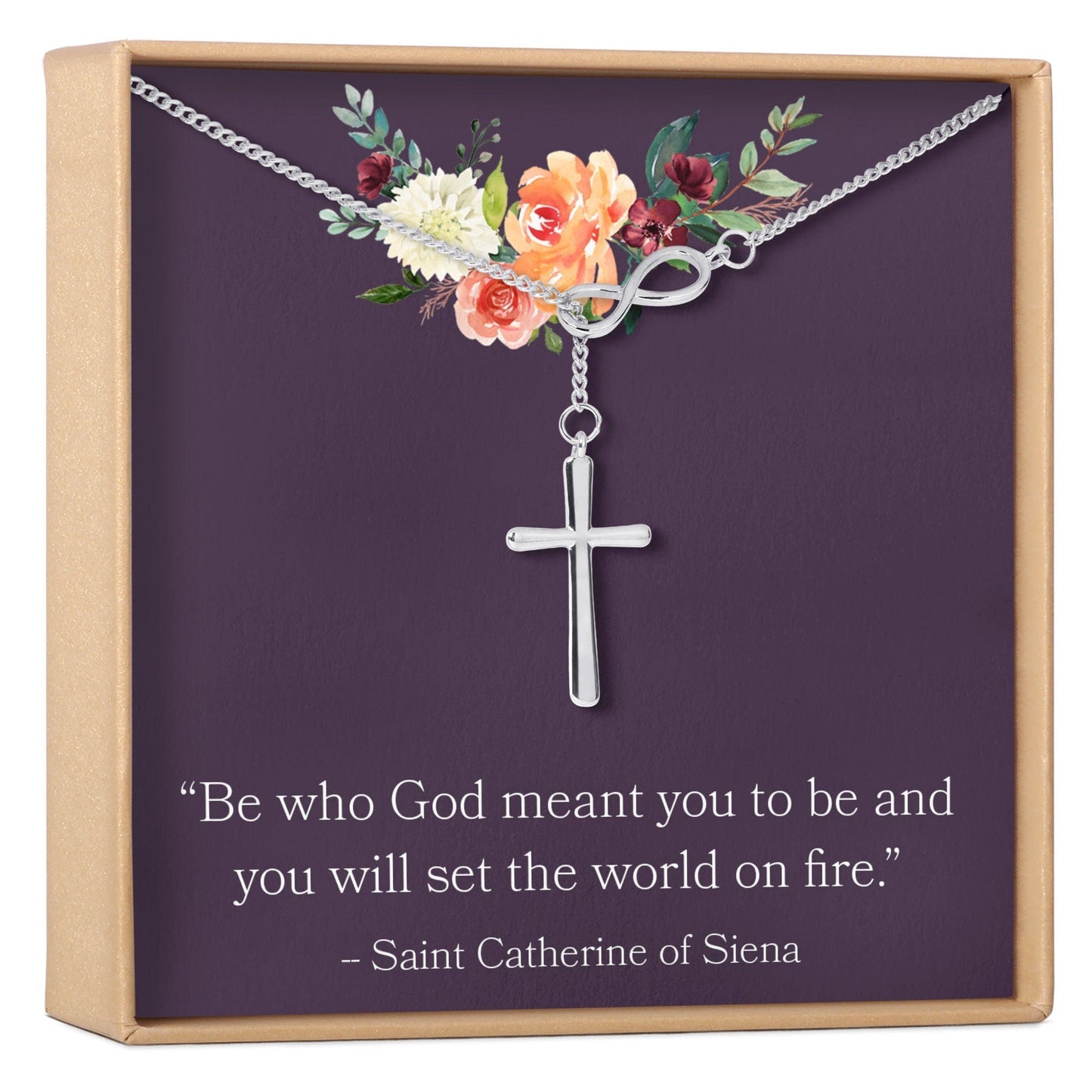 Infinity Cross Necklace