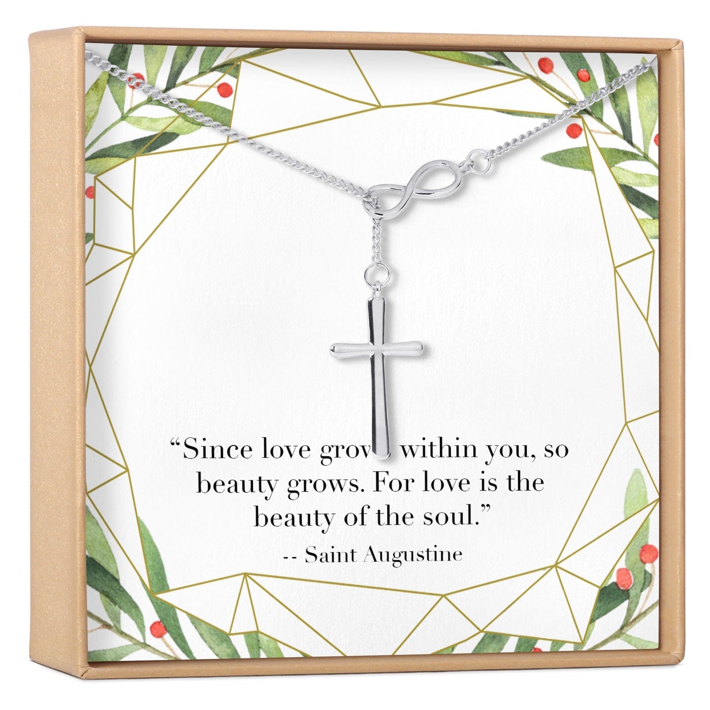 Infinity Cross Necklace