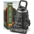 Insulated 1 Gallon Stainless Steel Wide Mouth Growler with Tactical Carrying Bag