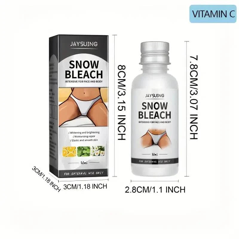 Crème éclaircissante et nourrissante intense – Formule blanchissante Snow Bleach pour aisselles et cuisses