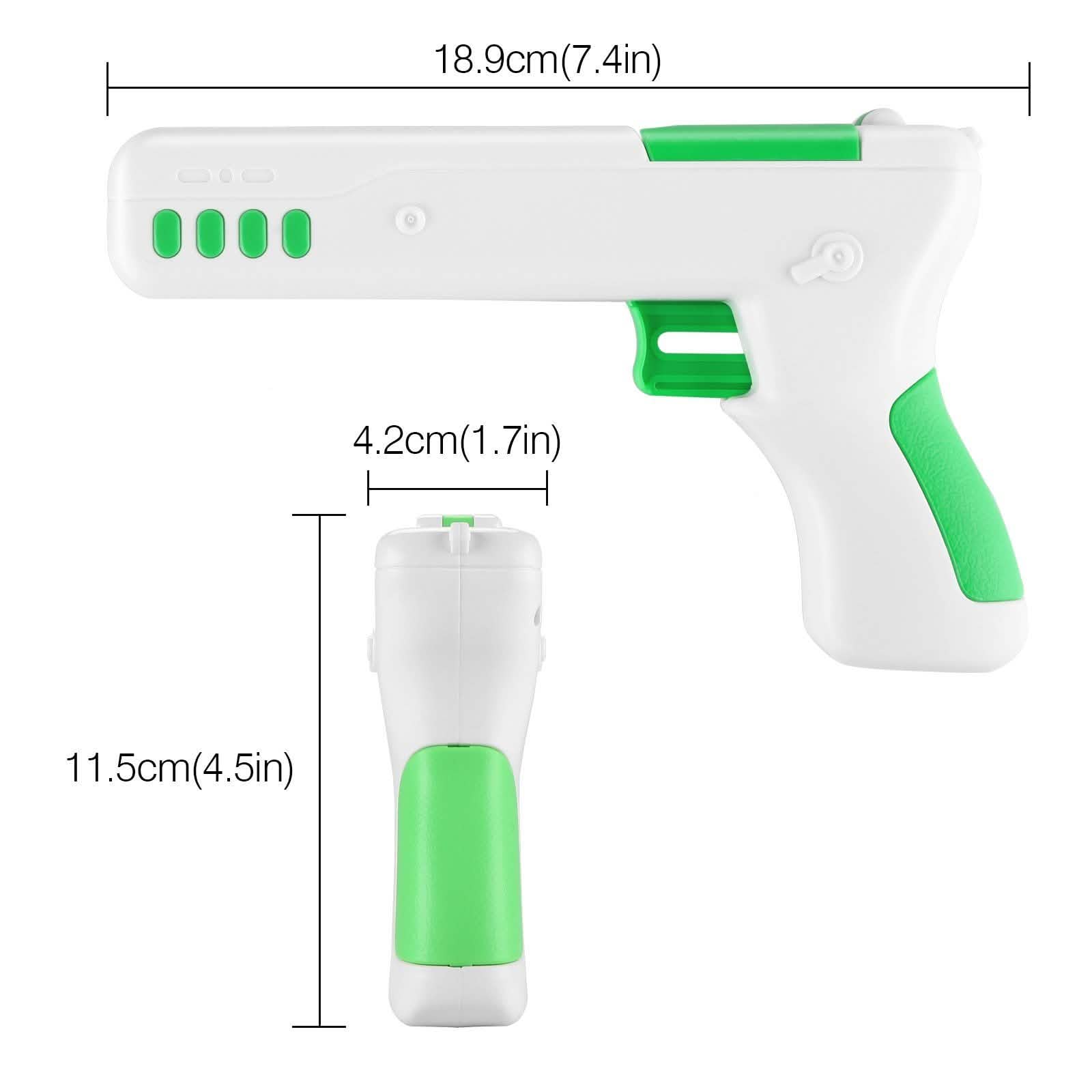 Pistolet-jouet interactif pour chat avec balle et plumes