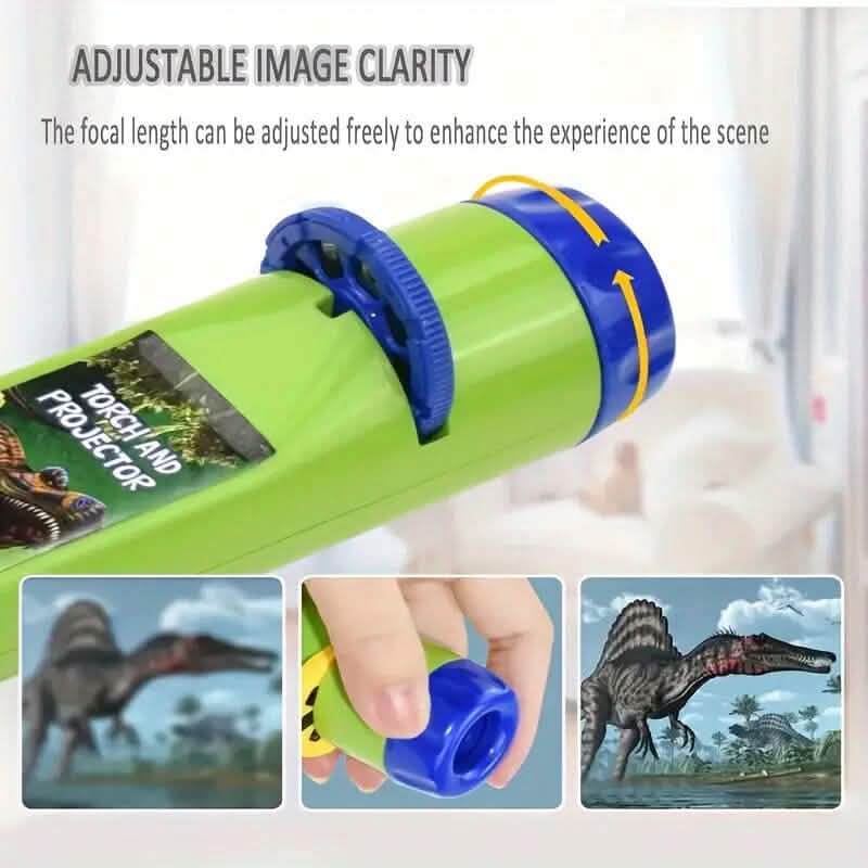 Interactive Dinosaur Projection Lamp Fun and Educational Toy