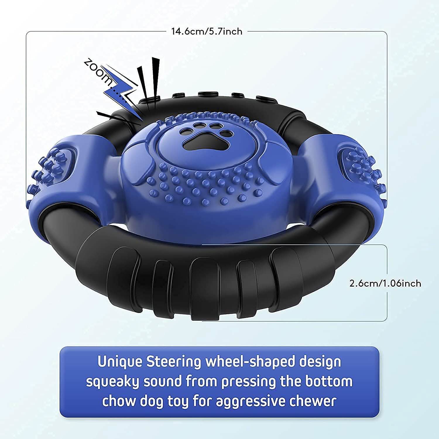 インタラクティブ キューキュー鳴る犬用噛むおもちゃ