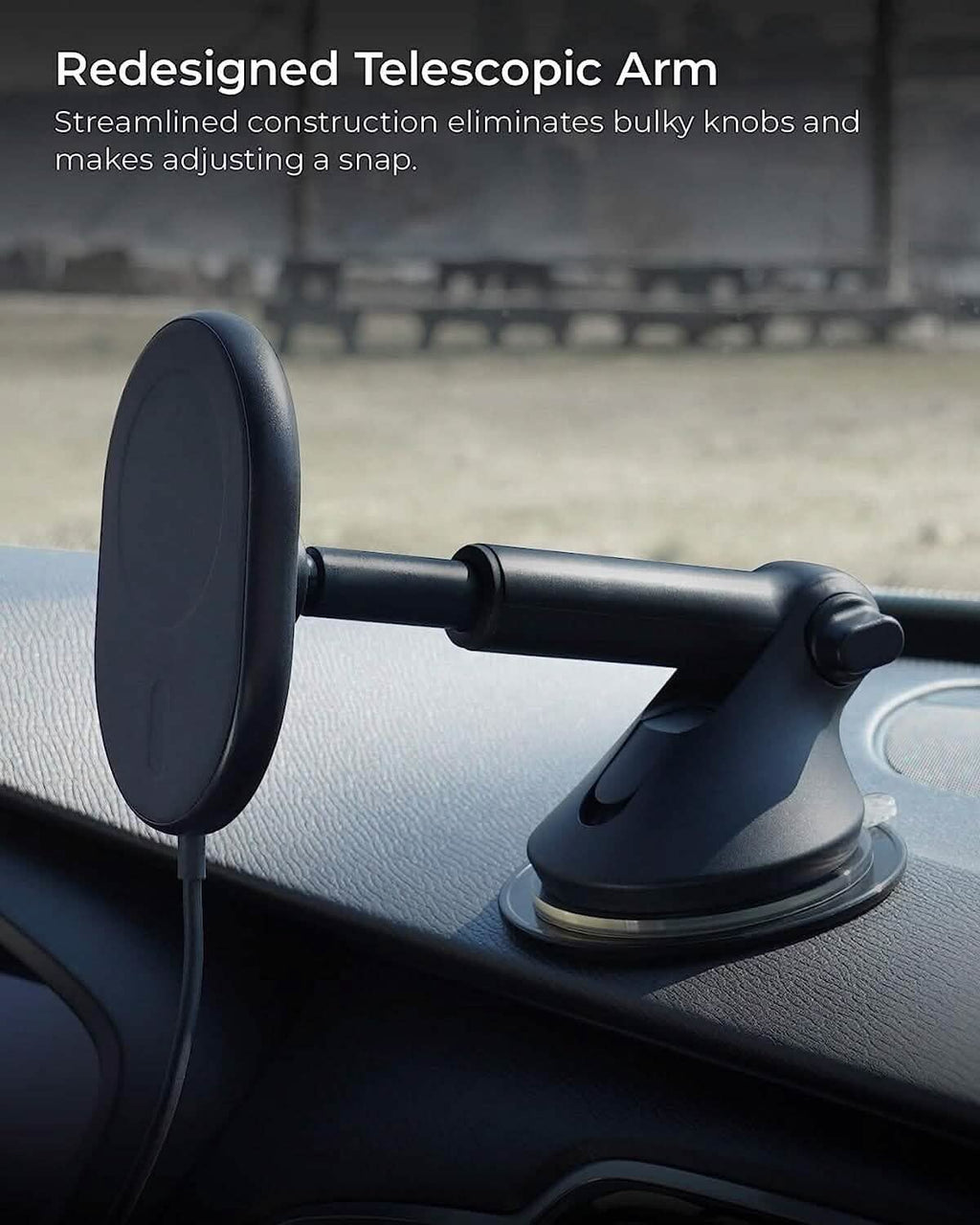 iOttie Velox MagSafe Compatible Magnetic Wireless Dashboard
