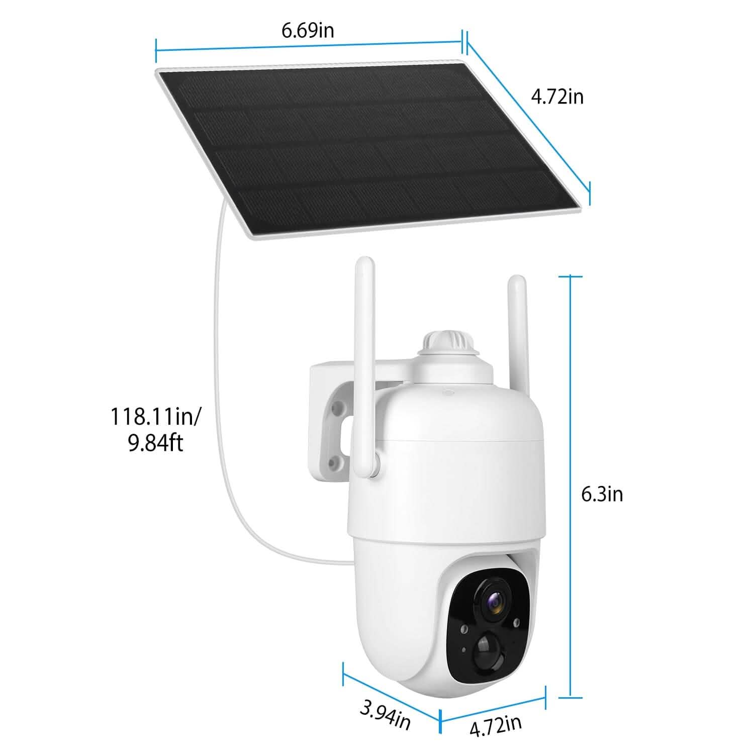 IP65 Solar Wireless Security Camera
