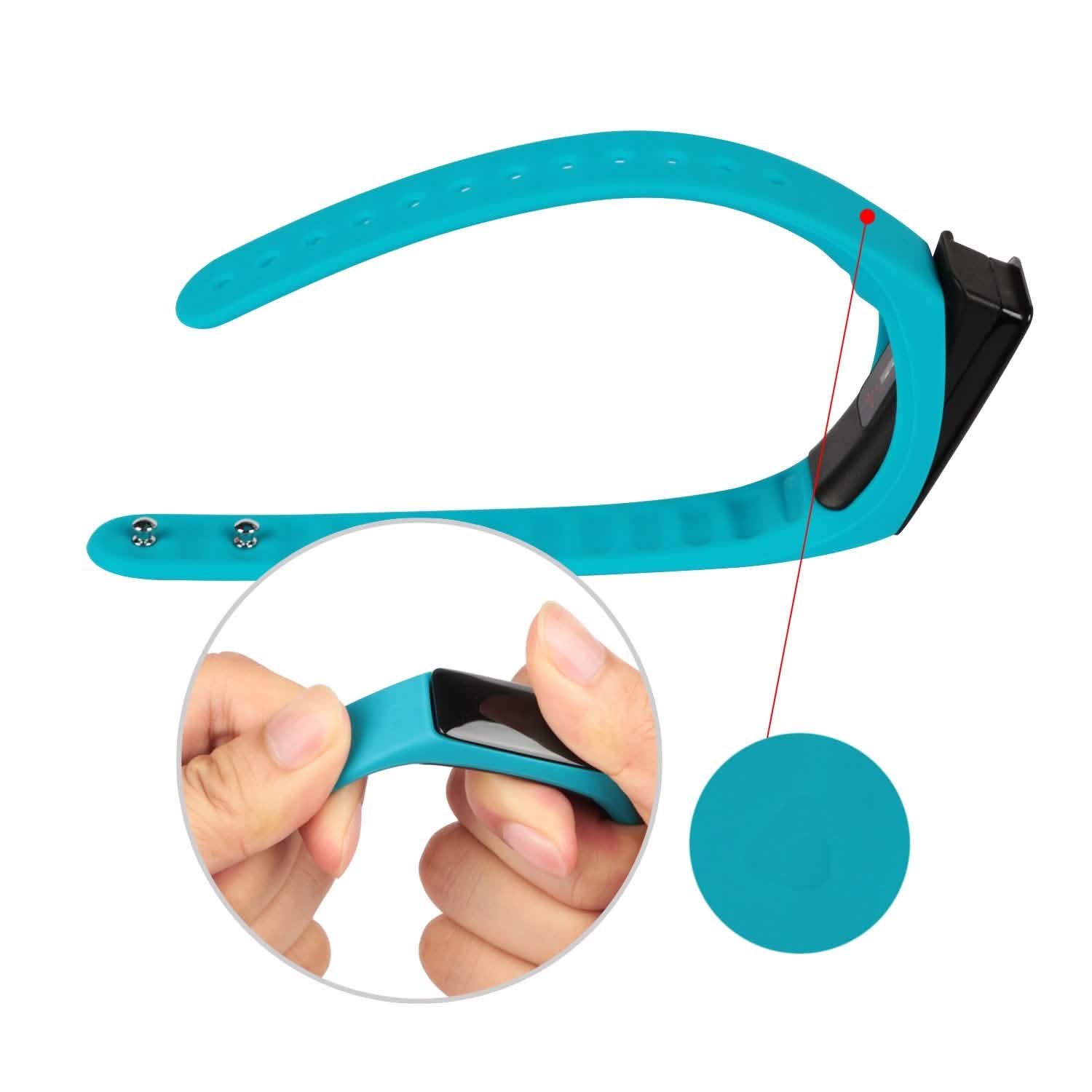Montre connectée de sport IP67 avec cardiofréquencemètre et podomètre