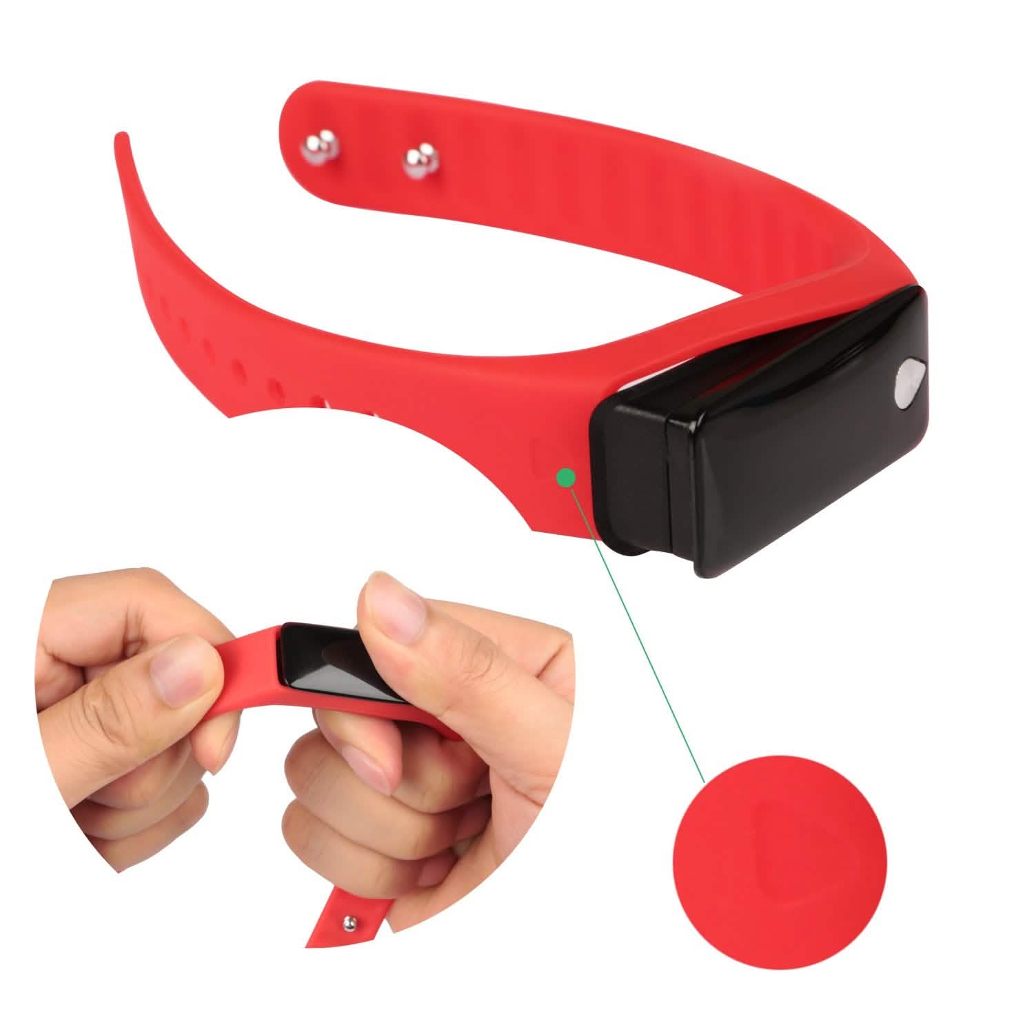 Montre connectée de sport IP67 avec cardiofréquencemètre et podomètre