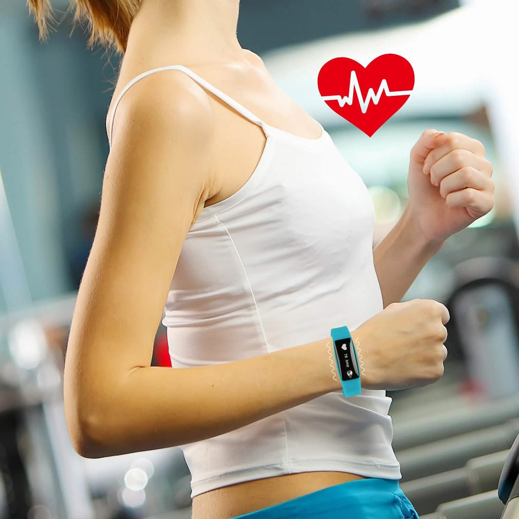 Montre connectée de sport IP67 avec cardiofréquencemètre et podomètre