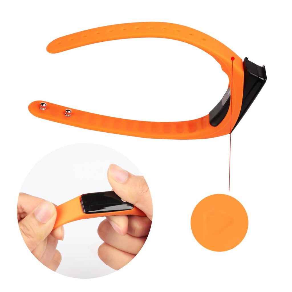 Montre connectée de sport IP67 avec cardiofréquencemètre et podomètre