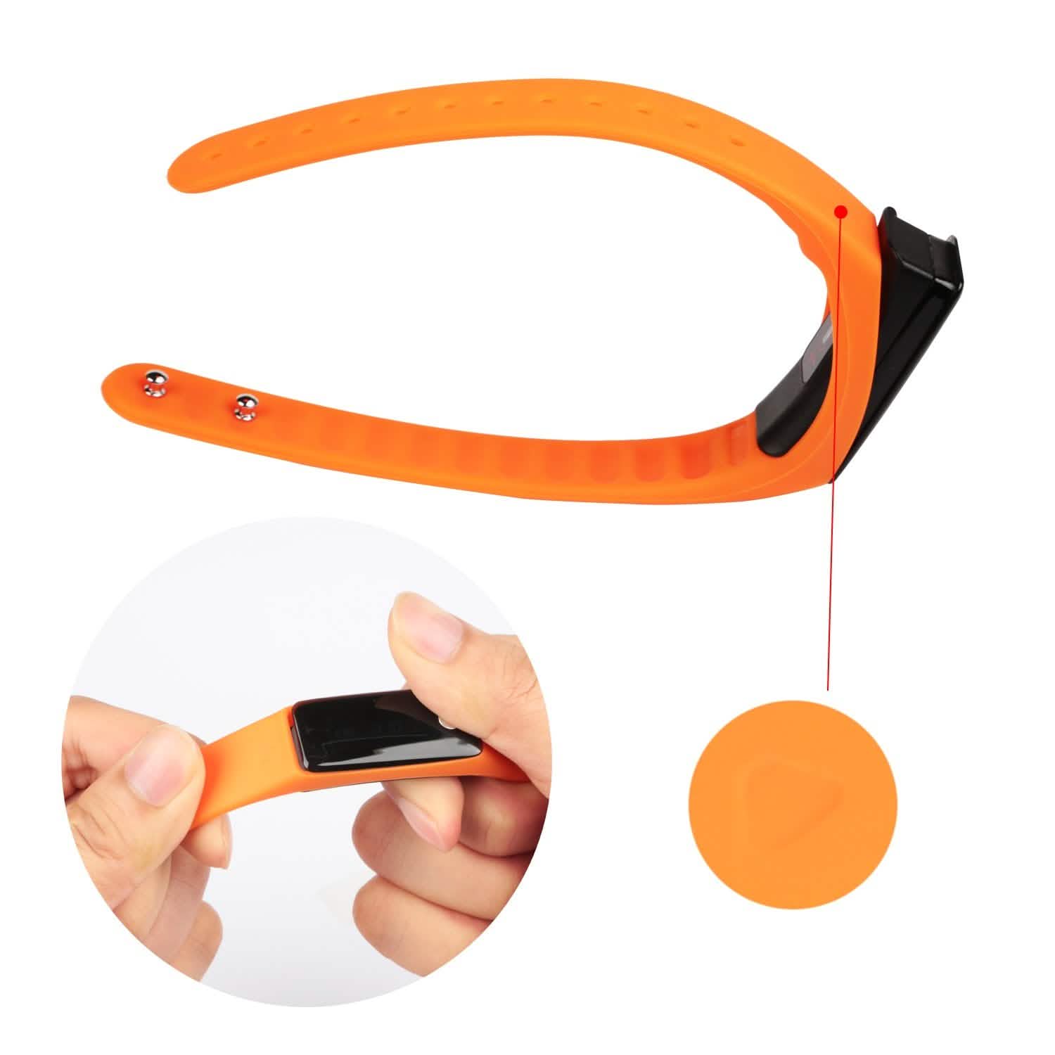 Montre connectée de sport IP67 avec cardiofréquencemètre et podomètre