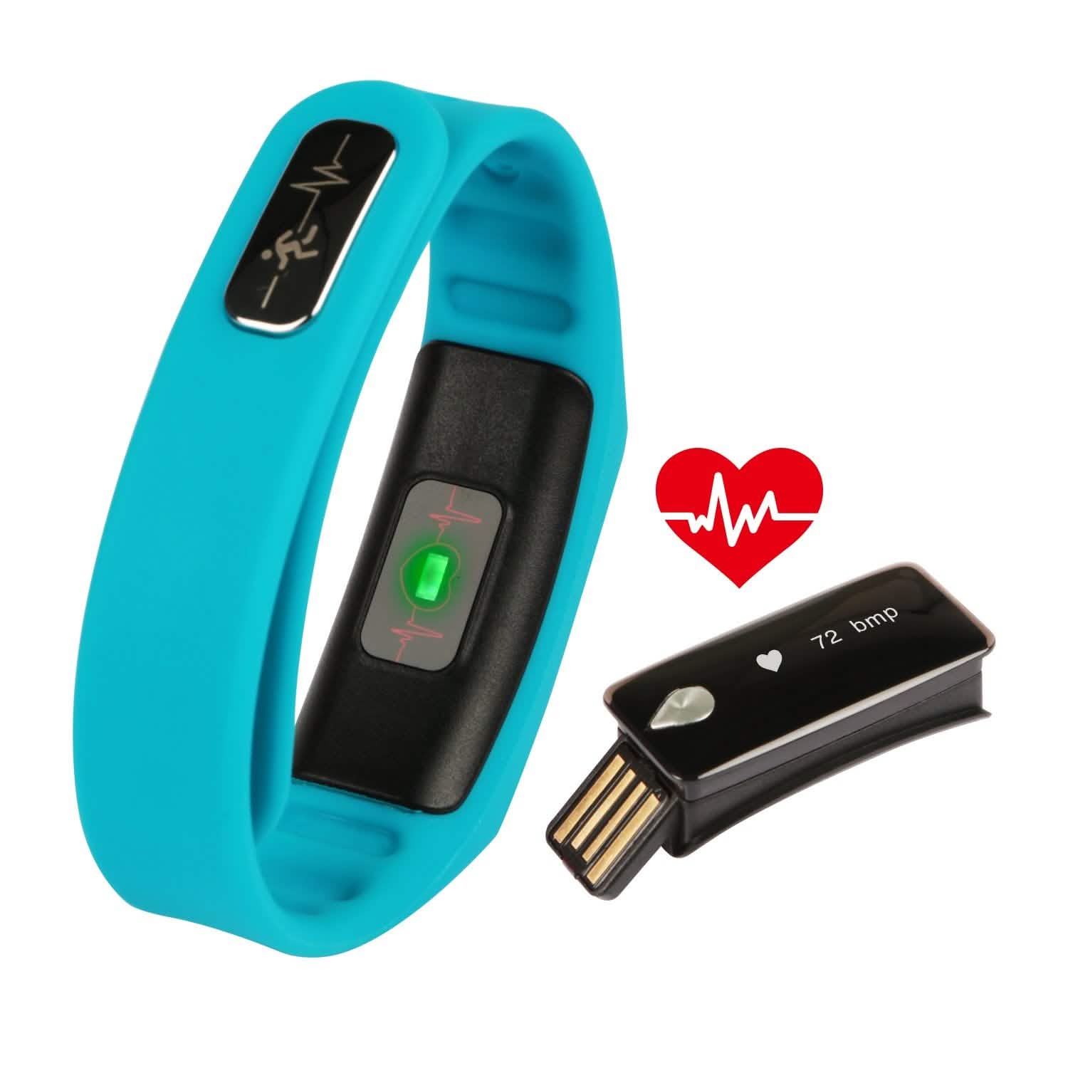 Montre connectée de sport IP67 avec cardiofréquencemètre et podomètre