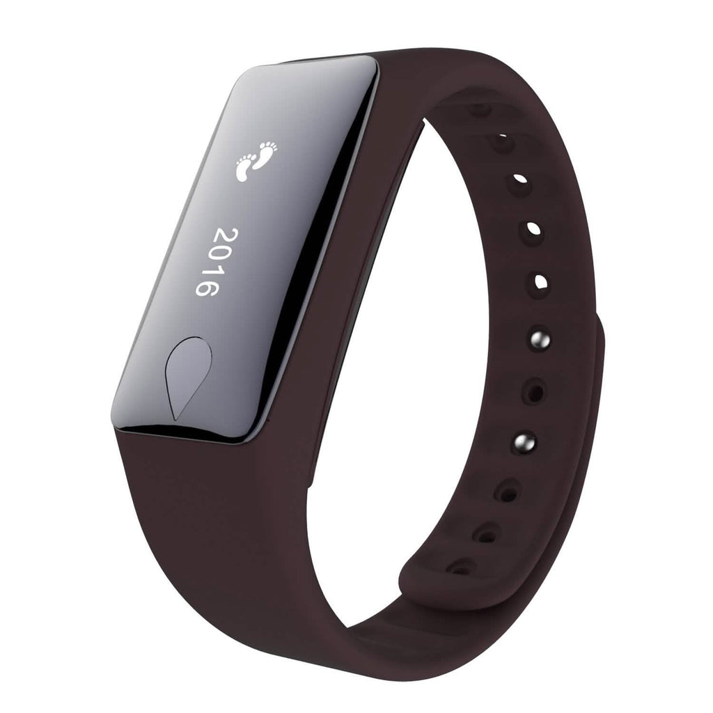 Montre connectée de sport IP67 avec cardiofréquencemètre et podomètre