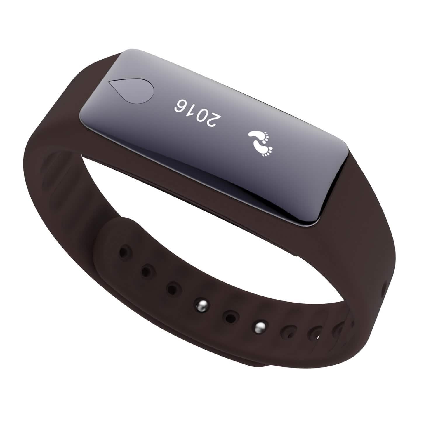 Montre connectée de sport IP67 avec cardiofréquencemètre et podomètre