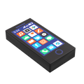 Mobile Phone Tile (1x2 Tile) for Minifigs