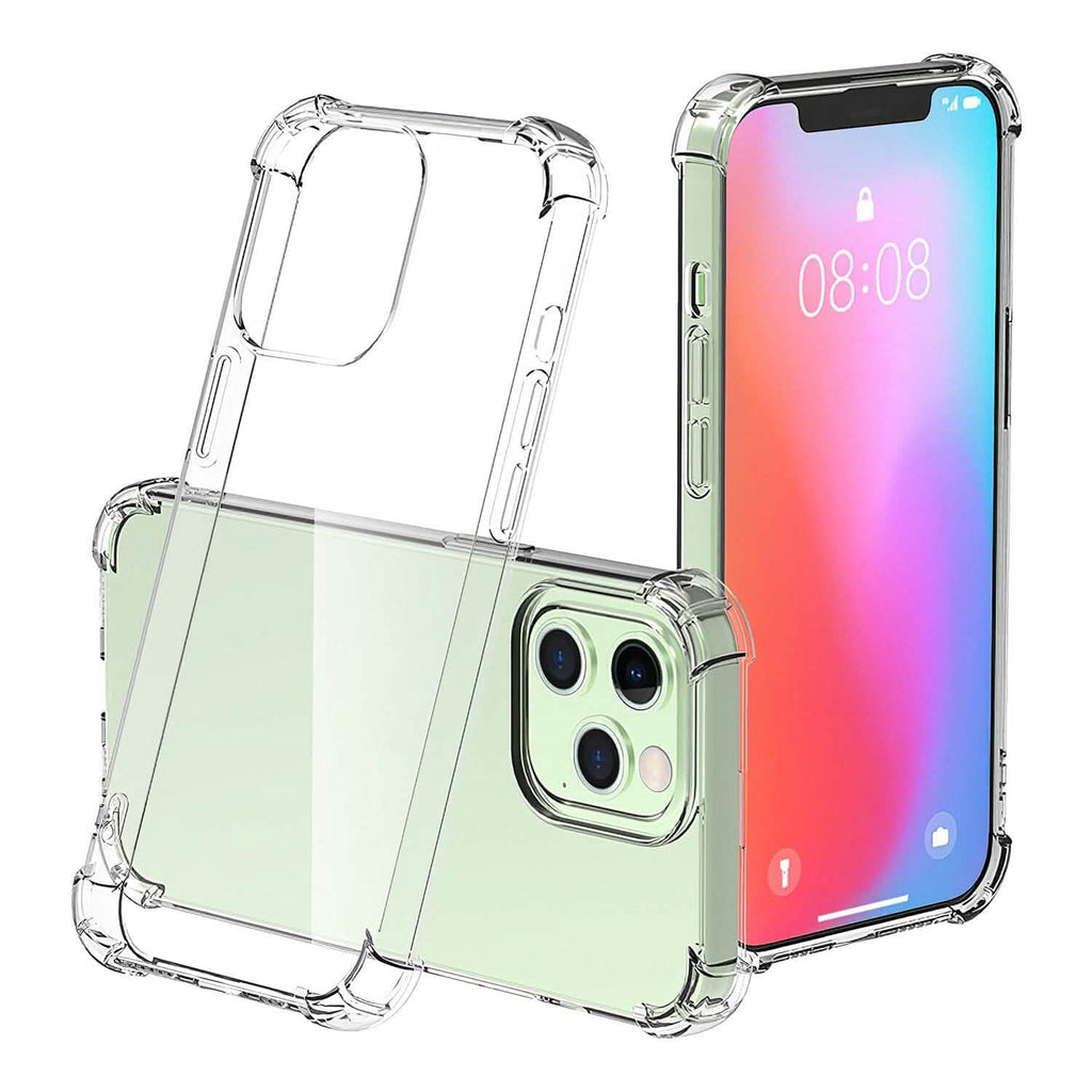 iPhone用耐衝撃クリアスマホケース ソフトTPU