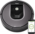 Robot aspirateur iRobot Roomba 960 - Connecté au Wi-Fi, cartographie, fonctionne avec Alexa (Reconditionné)