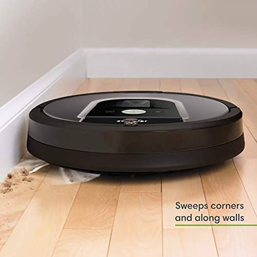 Robot aspirateur iRobot Roomba 960 - Connecté au Wi-Fi, cartographie, fonctionne avec Alexa (Reconditionné)