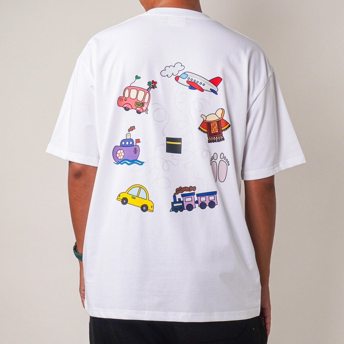 Islamic Style Artistic Design Short Sleeve T-Shirt Collection (MS182)