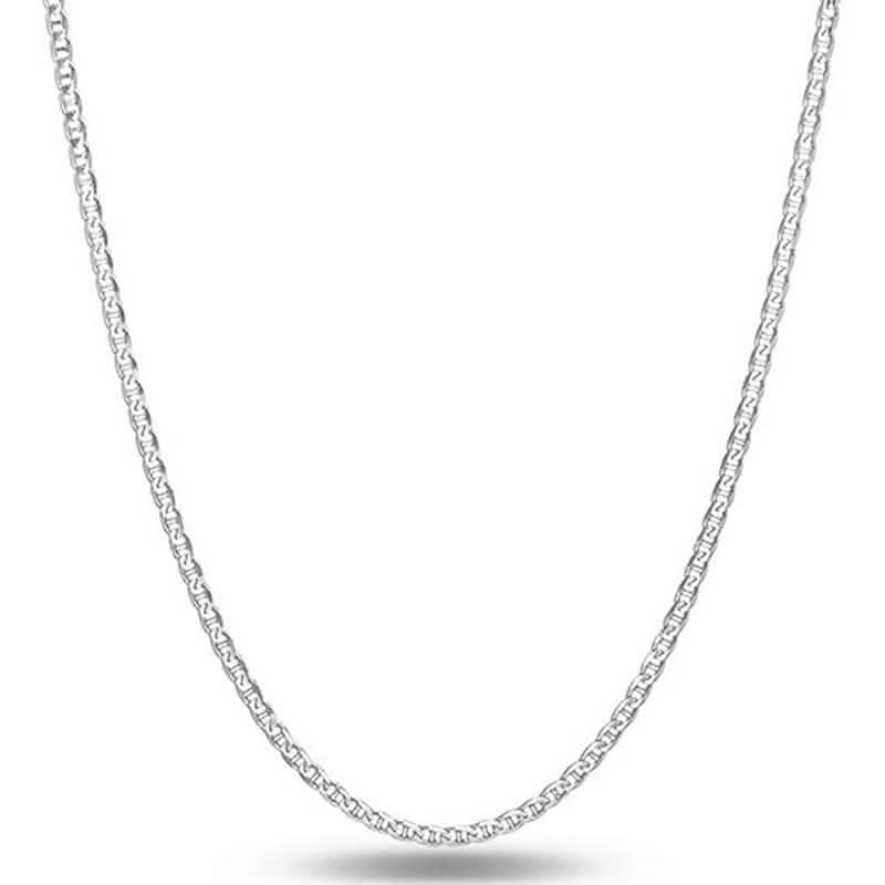 Chaîne maille marine en argent sterling italien