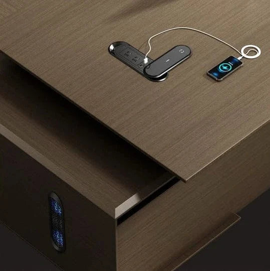 Atlee · Modern L-Shaped Executive Desk