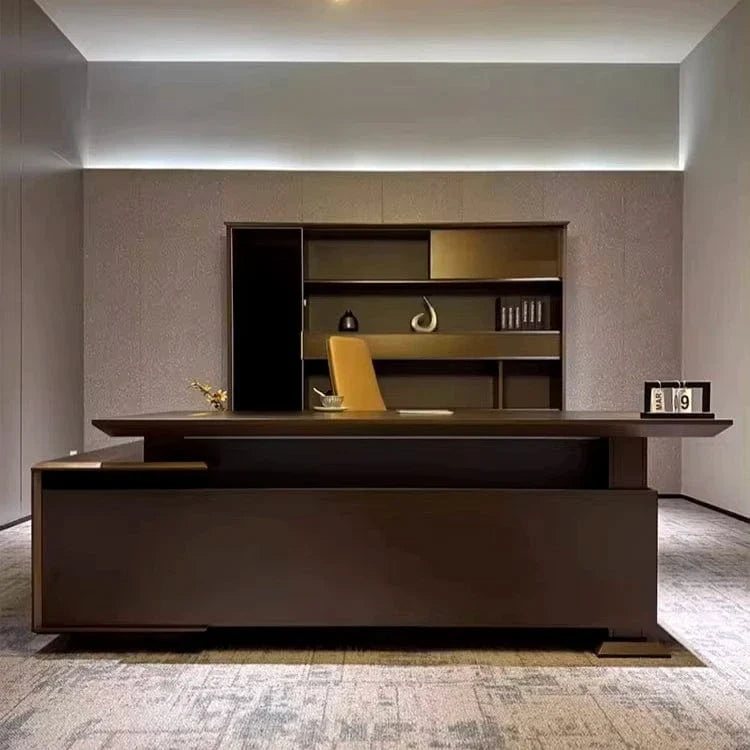 Atlee · Modern L-Shaped Executive Desk