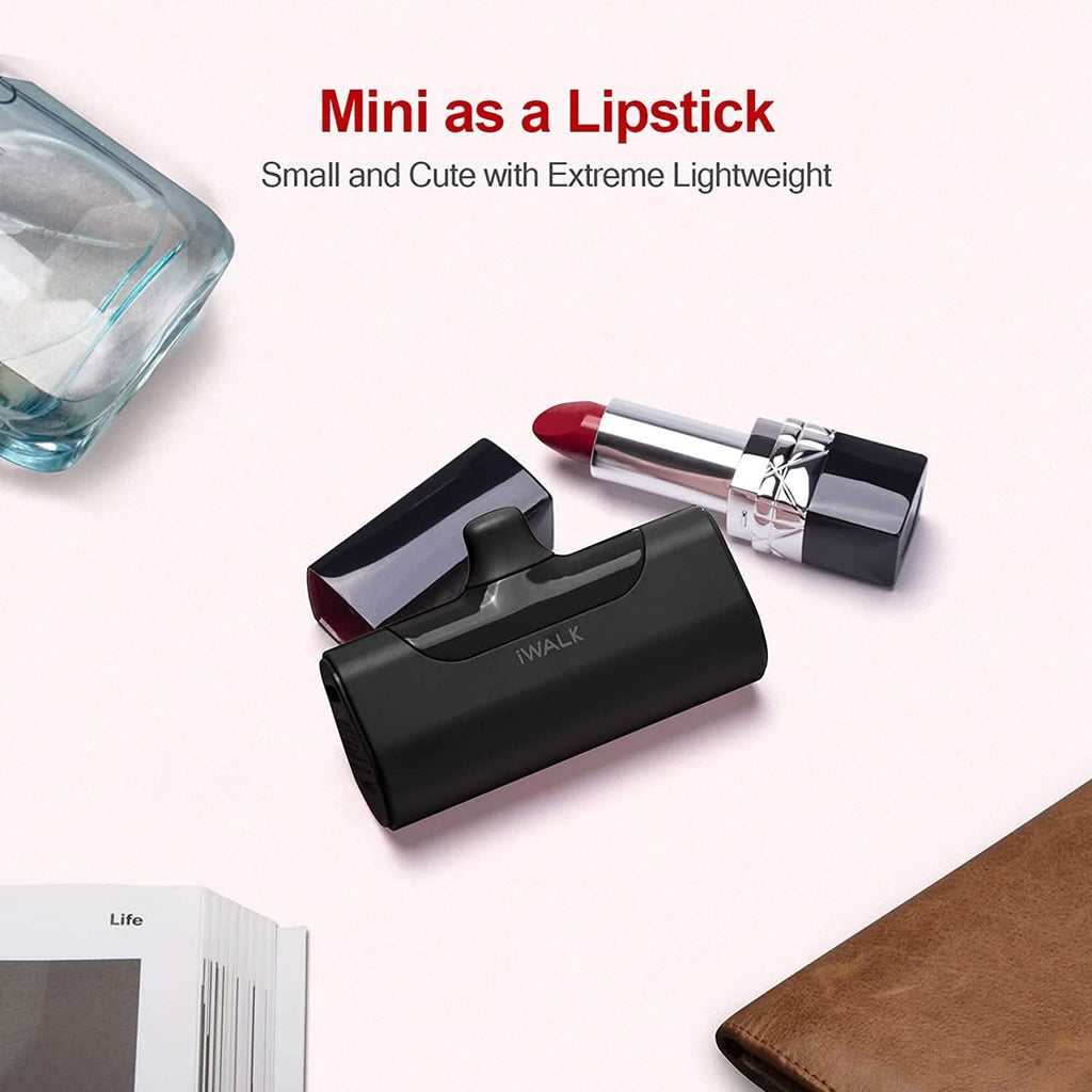 iWALK Small Portable Charger 4500mAh Ultra-Compact Power Bank