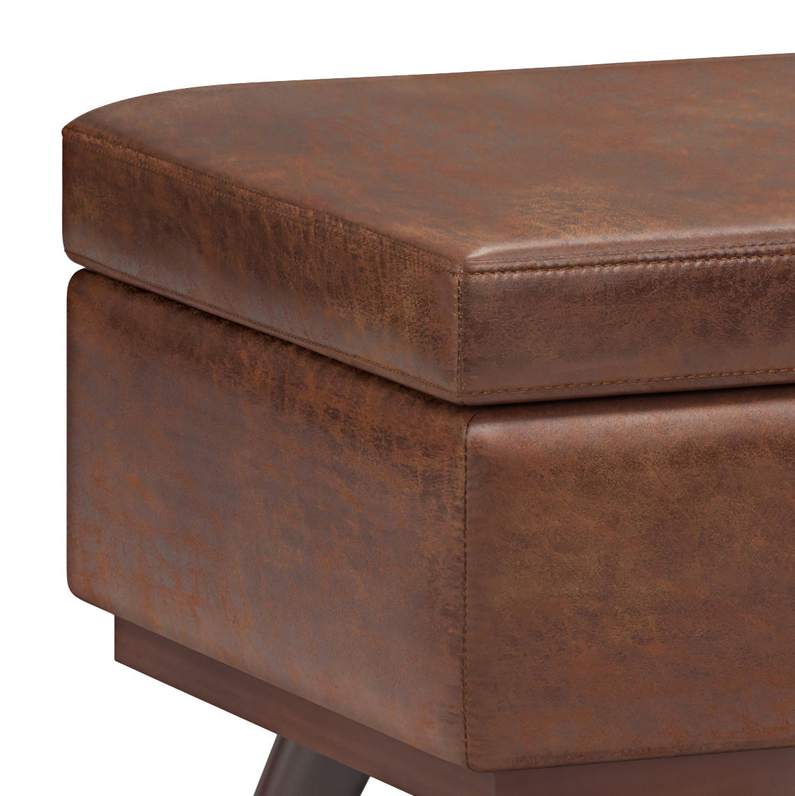 Owen 42 Inch Wide Lift Top Large Coffee Table Storage Ottoman