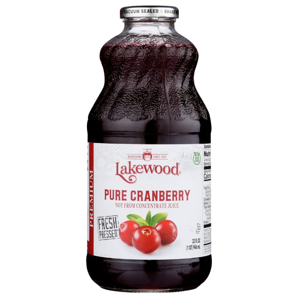 LAKEWOOD: Premium Pure Cranberry Juice, 32 fo