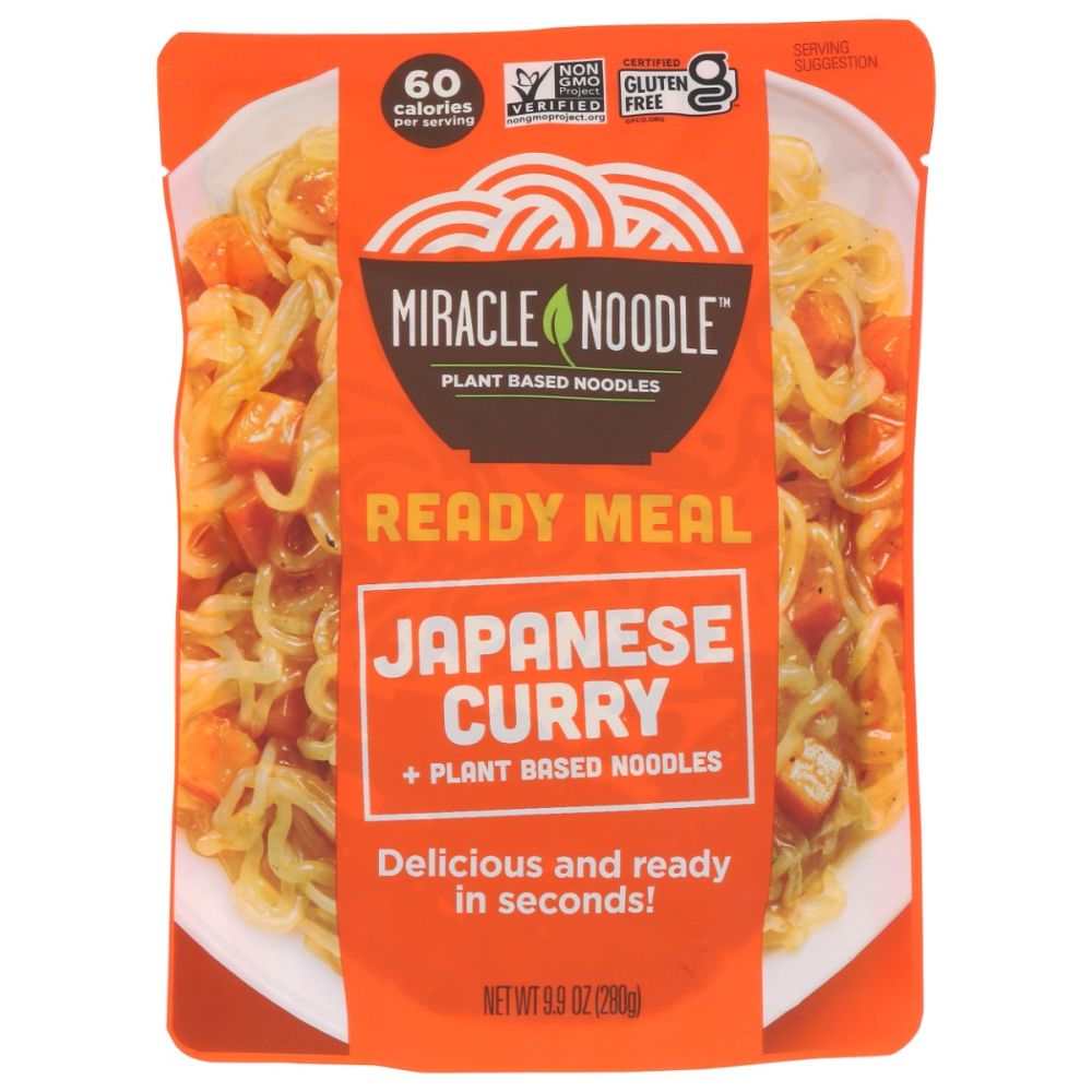 MIRACLE NOODLE: Ready To Eat Japanese Curry Noodles, 280 gm