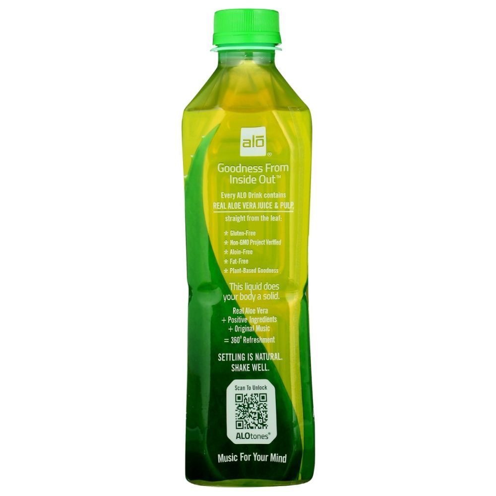 ALO: Allure Aloe Vera Mangosteen Mango Juice Drink, 16.9 fo