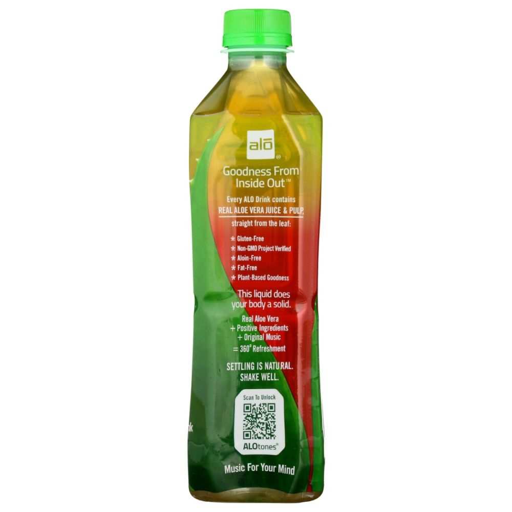 ALO: Crisp Aloe Vera Juice Drink, 16.9 fo
