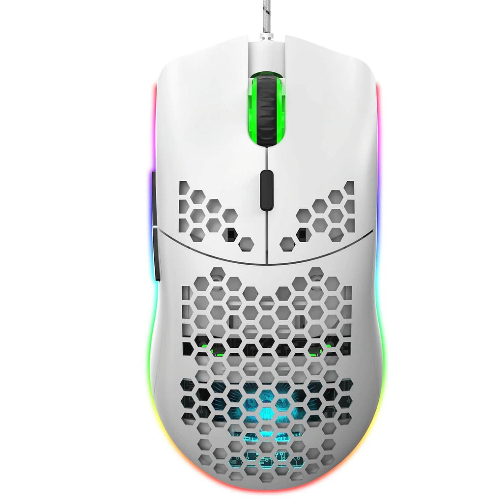 Souris de jeu filaire J900 Honeycomb Hollow