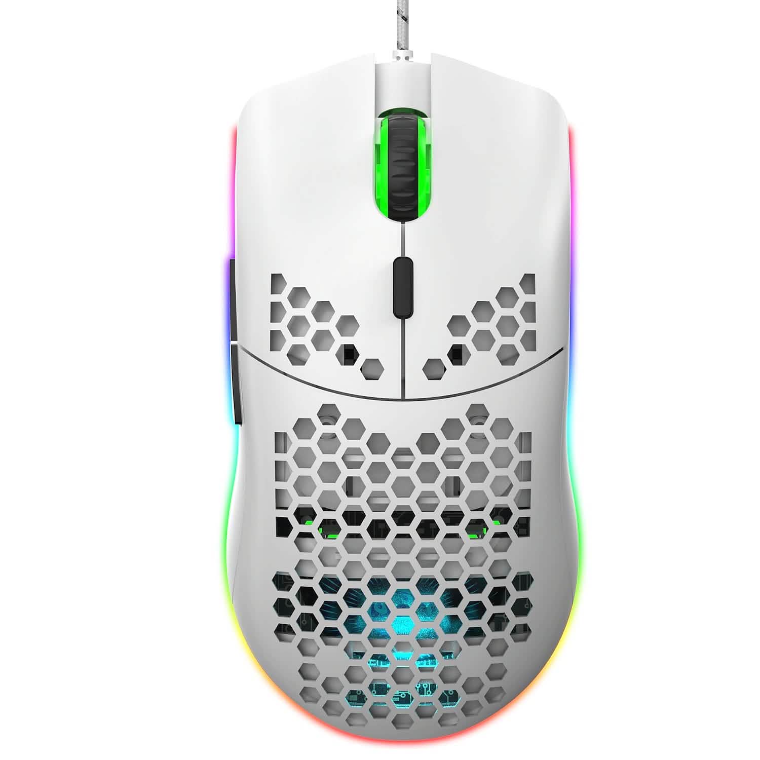 Souris de jeu filaire J900 Honeycomb Hollow