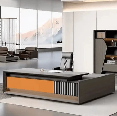 Hurst · Modern L-Shaped Executive Desk