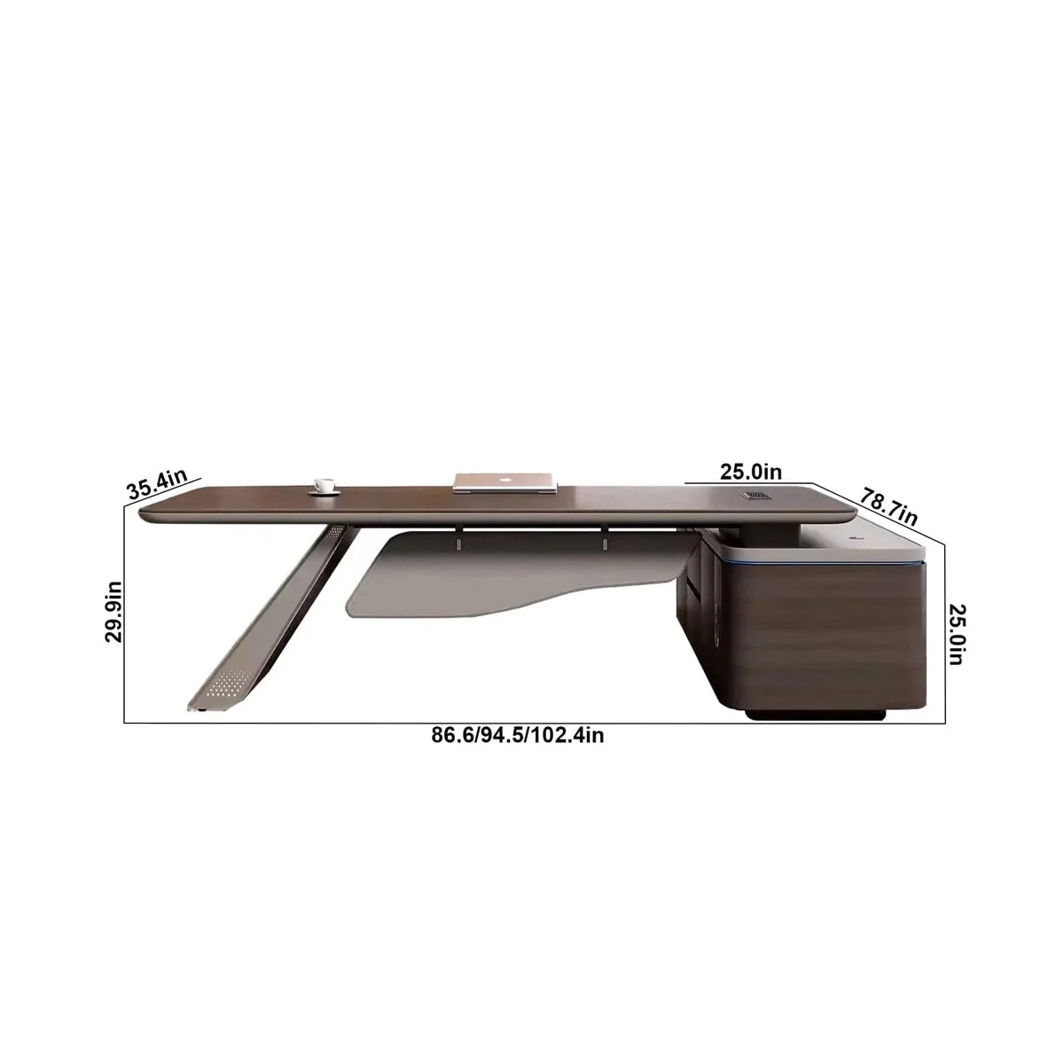 Tanzer · Modern L-Shaped Desk