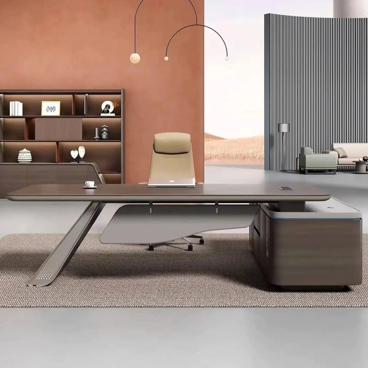 Tanzer · Modern L-Shaped Desk