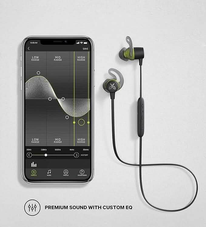 Jaybird Tarah Bluetooth Wireless Sport Headphones– Black Metallic/Flash (Refurbished)